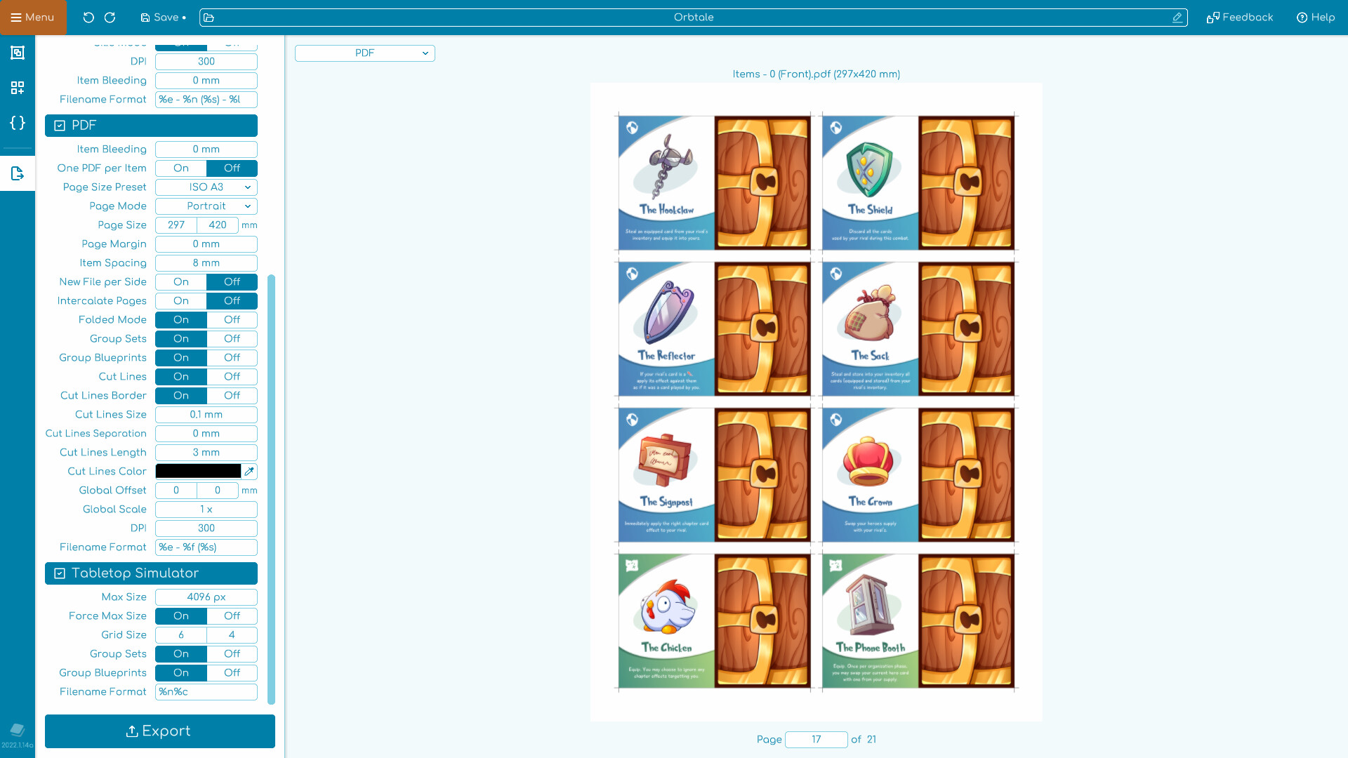 Tabletop Creator Tabletop games creation made easy, fast and fun