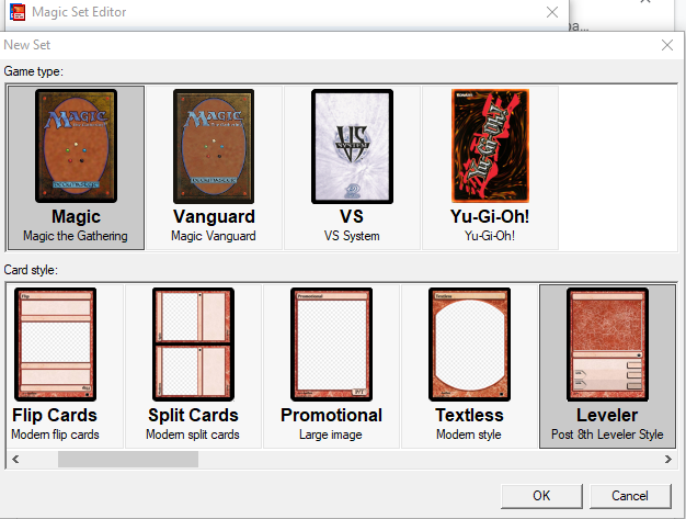 Magic Card Maker  Card maker, Trading card template, Cards